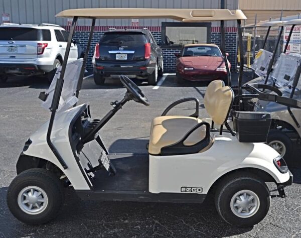 2017 EZ-GO TXT 2 Passenger Gas engine Ivory